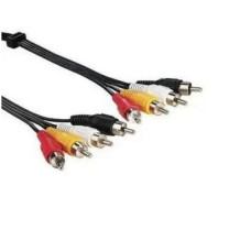 Шнур 4 штекера RCA - 4 штекера RCA  1,2 м