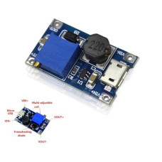 Повышающий преобразователь DC-DC 2A MT3608 Повышающий преобразователь DC-DC 2A MT3608