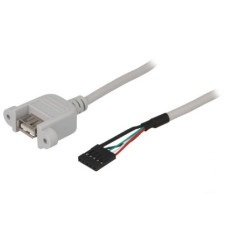 Шнур гнездо USB-A - штыревой разъем 5pin 500 мм