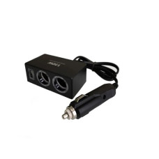 Разветвитель прикуривателя х 2 гн. 1 USB NO.1522 120W Разветвитель прикуривателя х 2 гн. 1 USB NO.1522 120W