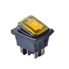 Переключатель 220V 6pin 3 положения KCD4-203-3 ( влагозащищенный ) Переключатель 220V 6pin 3 положения KCD4-203-3 ( влагозащищенный )