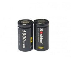 Аккумулятор литий-ионный (Li-Ion) 18350 1000mAh 3,7V ( с контроллером )