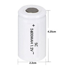 Аккумулятор SC 1,2V 2400mAh ( монтажный ) Аккумулятор SC 1,2V 2400mAh ( монтажный )