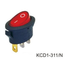 Переключатель 220V 3pin 2положения (с подсветкой) KCD1-311