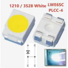 Светодиод белый smd 0,1W 3,3V LW E6SC ( общий анод ) Светодиод белый smd 0,1W 3,3V LW E6SC ( общий анод )