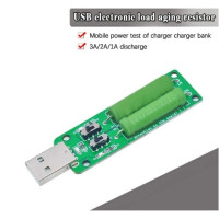 USB нагрузочный резистор 3A/2A/1A с коммутатором