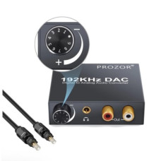 Оптический аудио декодер звука S/PDIF - RCA 192KHZ (PST054)