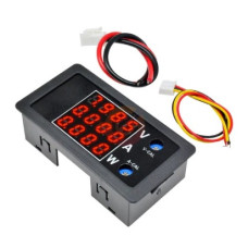 Вольтамперваттметр 4-разрядный ( 8-24VDC ) 100VDC 10A 1000W