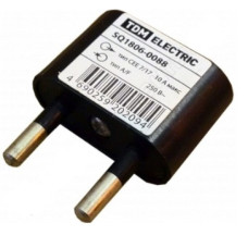 Переходник ( адаптер ) 220V 10A на евро ( SQ1806-0088 )