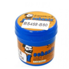 Флюс-гель BGA  BS458-B80 (Sn 42%, Bi 58%) 138 С 60 гр,