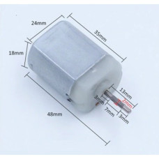 Мотор FC-280 13мм DC 12V 11800 об./мин. с насечкой Мотор FC-280 13мм DC 12V 11800 об./мин. с насечкой