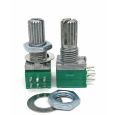 Резистор переменный RK097G B100kOm (B104) 6pin
