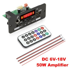 Встраиваемый MP3 плеер 6-18V ( JX-Z07 V2.0 ) с усилителем 2x25W Встраиваемый MP3 плеер 6-18V ( JX-Z07 V2.0 ) с усилителем 2x25W