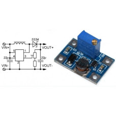 Повышающий преобразователь DC-DC 2A MT3608 Повышающий преобразователь DC-DC 2A MT3608