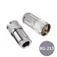 Штекер UHF на кабель RG-8, RG-213 Штекер UHF на кабель RG-8, RG-213