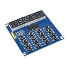 Arduino модуль индикации и управления на TM1638 ( 16key ) Arduino модуль индикации и управления на TM1638 ( 16key )