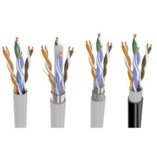 Кабель витая пара F/UTP Cat 5e 4x2x24AVG серый ( SQ0107-0102 ) Кабель витая пара F/UTP Cat 5e 4x2x24AVG серый ( SQ0107-0102 )