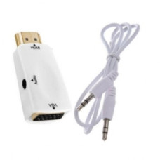 Видео конвертер HDMI - VGA  + звук