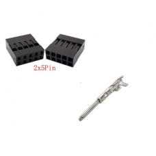 Штекер JST SM Dupont 2,54 мм 2x5 pin Штекер JST SM Dupont 2,54 мм 2x5 pin
