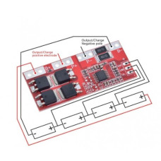 Контроллер заряда Li-ion аккумулятора BMS 4S 30A 14,8V Контроллер заряда Li-ion аккумулятора BMS 4S 30A 14,8V