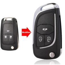Корпус ключа Chevrolet 3 кнопки ( жало HU100 )