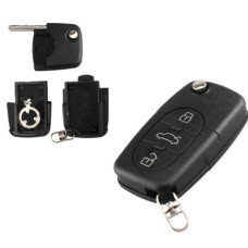 Корпус ключа VW VOLKSWAGEN 3 кнопки ( батарейки на корпусе CR1616 2шт )