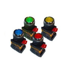 Кнопка 220В ABLF-22 10A 600V ( белый )