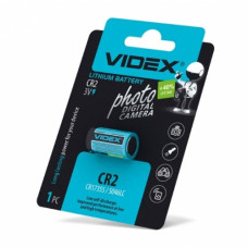 Батарейка CR2  3V VIDEX (CR17355/5646L 1CR2  DLCR2  CR15H270)
