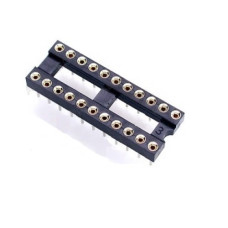 Панелька для микросхем 24 pin ( SCSM-24 ) цанговая Панелька для микросхем 24 pin ( SCSM-24 ) цанговая