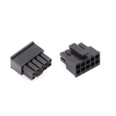 Гнездо на кабель 4,2мм 2x5 pin Разъем Mini Fit ( черный )