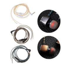 Кабель для наушников ( штекер угловой ) с микр. провода A34