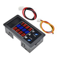 Вольтамперваттметр 4-разрядный ( 8-24VDC ) 100VDC 10A 1000W