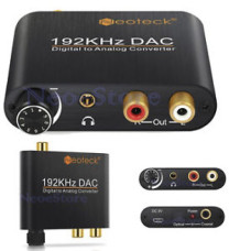 Оптический аудио декодер звука S/PDIF - RCA 192KHZ Оптический аудио декодер звука S/PDIF - RCA 192KHZ