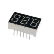 Светодиодный индикатор 2831BS х3 ( красный ОА ) 0.28" Светодиодный индикатор 2831BS х3 ( красный ОА ) 0.28"