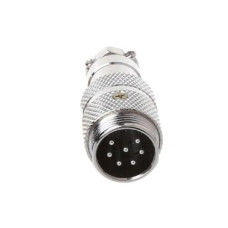 Штекер GX16-7 pin металл на кабель Штекер GX16-7 pin металл на кабель
