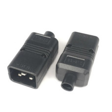 Штекер 220V на кабель ( IEC-60320 C20 ) SS210 Штекер 220V на кабель ( IEC-60320 C20 ) SS210
