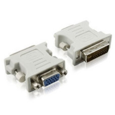 Переходник штекер DVI - гнездо DB15 3 ряда ( VGA ) Переходник штекер DVI - гнездо DB15 3 ряда ( VGA )
