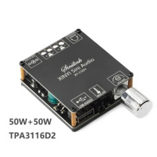 Усилитель звука модуль TPA3116D2 2x50W Bluetooth 5,0 ( XY-C50H )