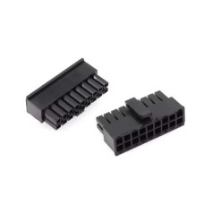 Гнездо на кабель 4,2мм 2x9 pin Разъем Mini Fit ( черный )