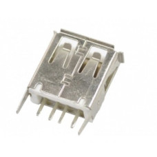 Гнездо USB-A-1JS прямое 1 вид Гнездо USB-A-1JS прямое 1 вид