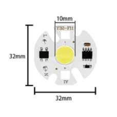 Светодиод 5W белый холодный 220VAC 500-600Lm 6000-6500K ( Y32 ) Светодиод 5W белый холодный 220VAC 500-600Lm 6000-6500K ( Y32 )