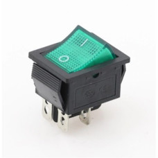 Переключатель 12V 4pin 2положения (с подсветкой) KCD2-201N Переключатель 12V 4pin 2положения (с подсветкой) KCD2-201N