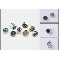 Микрофон электретный конденсаторный (EM6052) (6,0x5,2mm) Микрофон электретный конденсаторный (EM6052) (6,0x5,2mm)