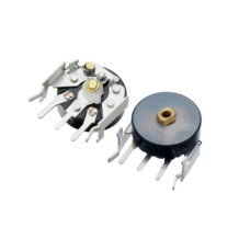Резистор переменный RV12MM V12 ( B103 ) 10 кОм с выключателем ( прямой ) Резистор переменный RV12MM V12 ( B103 ) 10 кОм с выключателем ( прямой )