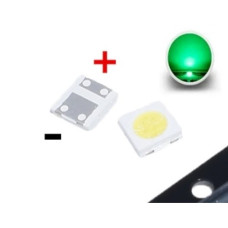 Светодиод зеленый smd 3-3,2V 517-520nm 900-1000mcd Светодиод зеленый smd 3-3,2V 517-520nm 900-1000mcd