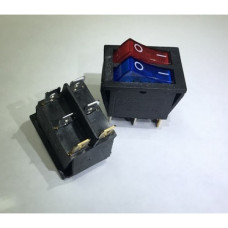 Переключатель 220V 6pin 2 положения двойной KCD2 Переключатель 220V 6pin 2 положения двойной KCD2