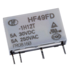 Реле электромагнитное HF49FD 012-1H12T 12VDC Реле электромагнитное HF49FD 012-1H12T 12VDC