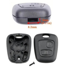 Корпус ключа RENAULT 2 кнопки ( 8,2 x 3mm ) ( без жала ) Корпус ключа RENAULT 2 кнопки ( 8,2 x 3mm ) ( без жала )