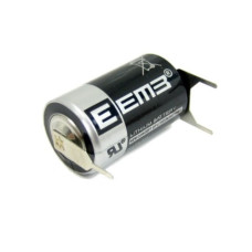 Элемент литий-тионил хлоридный с выводами ER14250-AX 3.6V (1/2AA) Элемент литий-тионил хлоридный с выводами ER14250-AX 3.6V (1/2AA)