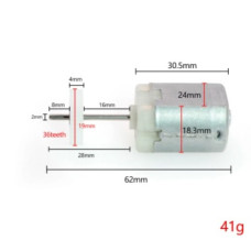 Мотор FC-280PD-20150 28мм DC 12V F280620115 ( 36T ) Мотор FC-280PD-20150 28мм DC 12V F280620115 ( 36T )